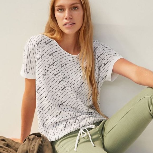 Maeve Tops - Maeve | NWT Bonjour Graphic Tee